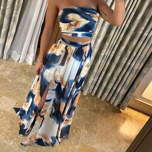 fashion nova Marissa maxi skirt set - size small * sold out online **